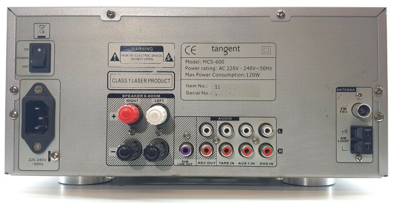 MINI WIEŻA TANGENT MCS-600