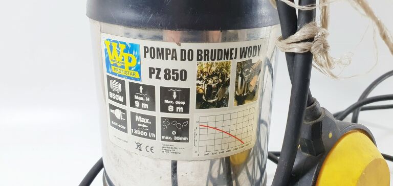 POMPA WESTLANDS PZ 850 DO BRUDNEJ WODY