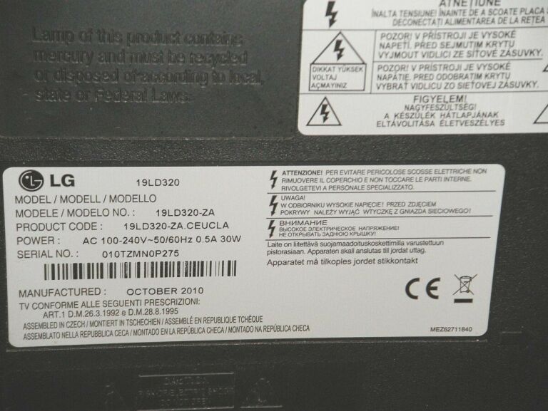 TELEWIZOR LG 19 CALI 19LD320