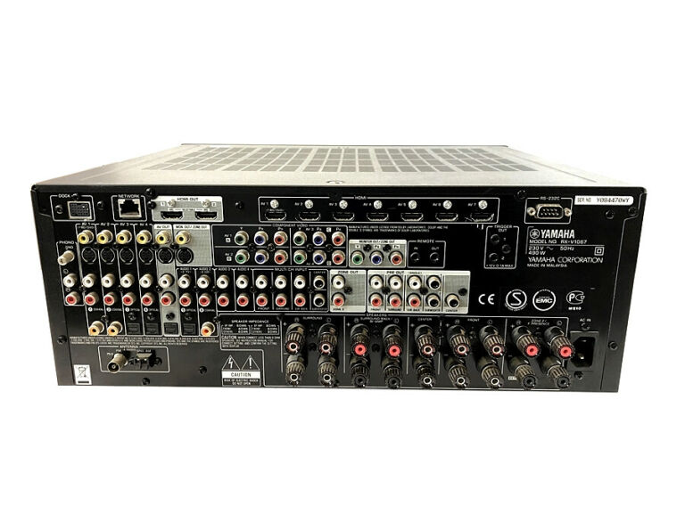 AMPLITUNER YAMAHA RX-V1067 + REAL CABLE BM200/400