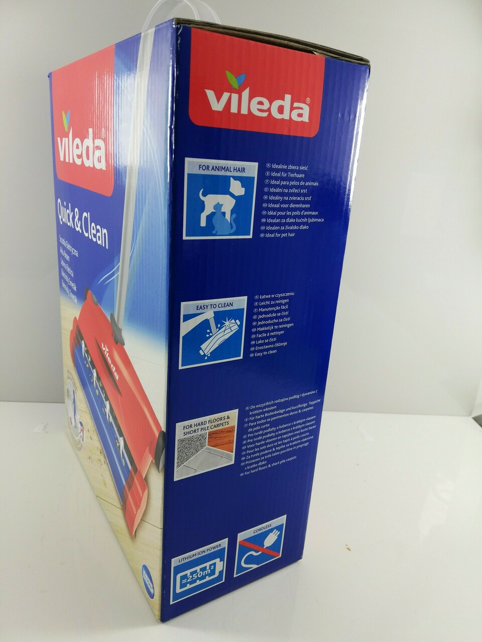 szczotka-elektryczna-vileda-quick-clean-stan-uzywany