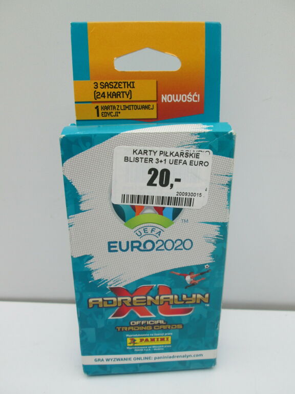 KARTY PANINI ADRENALYN XL UEFA EURO 2020, 24 KART