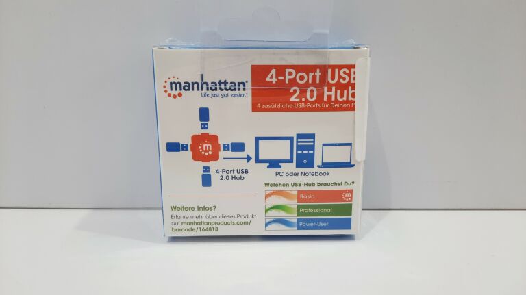 HUB USB 2.0 4 PORTY PC