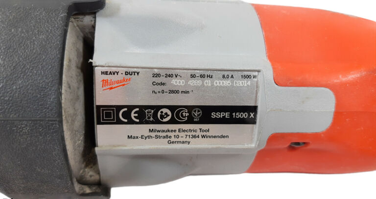 PIŁA SZABLASTA MILWAUKEE SSPE 1500X