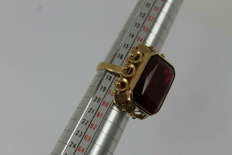 ZŁOTY PIERŚCIONEK RETRO 14K/12,38 G/ROZM. 17