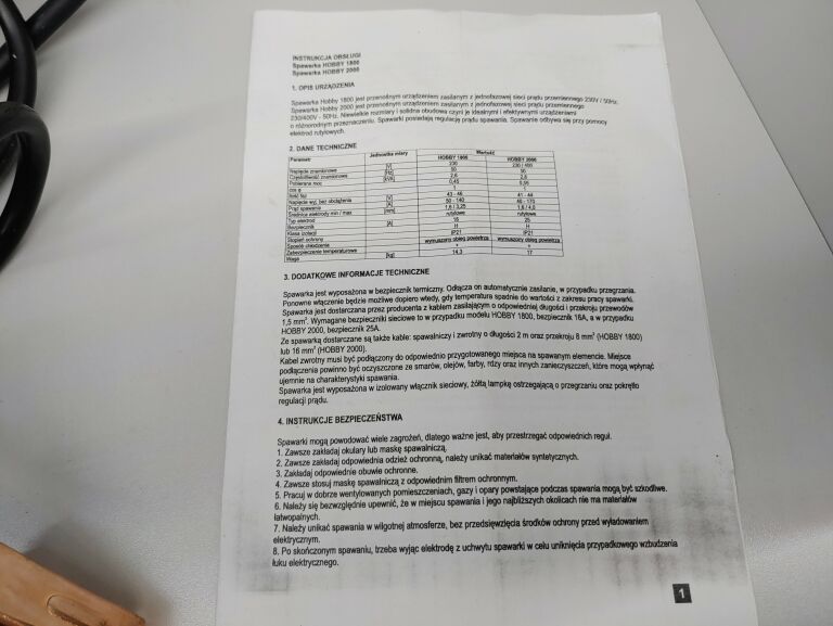spawarka-hobby-1800-jak-nowa-kod-produktu-hobby-1800