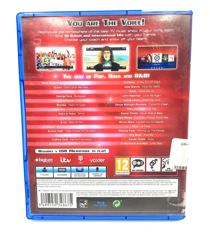 GRA PS4 THE VOICE