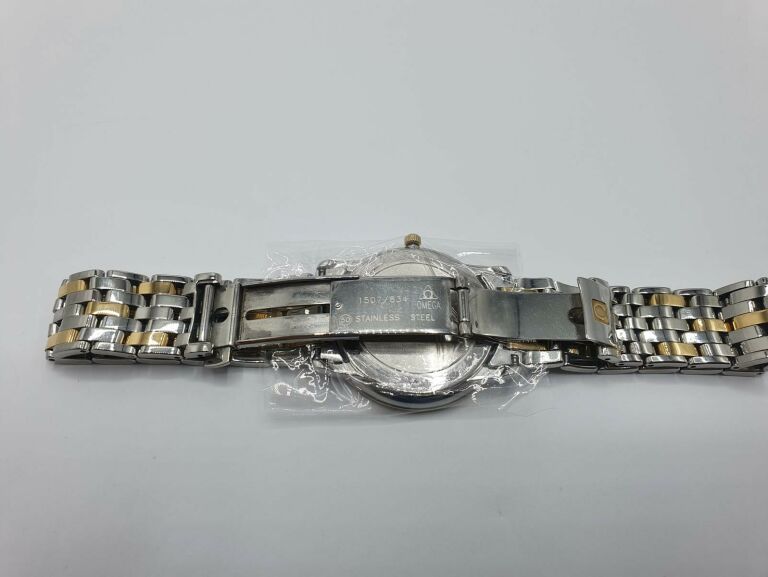 ZEGAREK OMEGA DE VILLE 43103200 18K 34.4MM KOMPLE