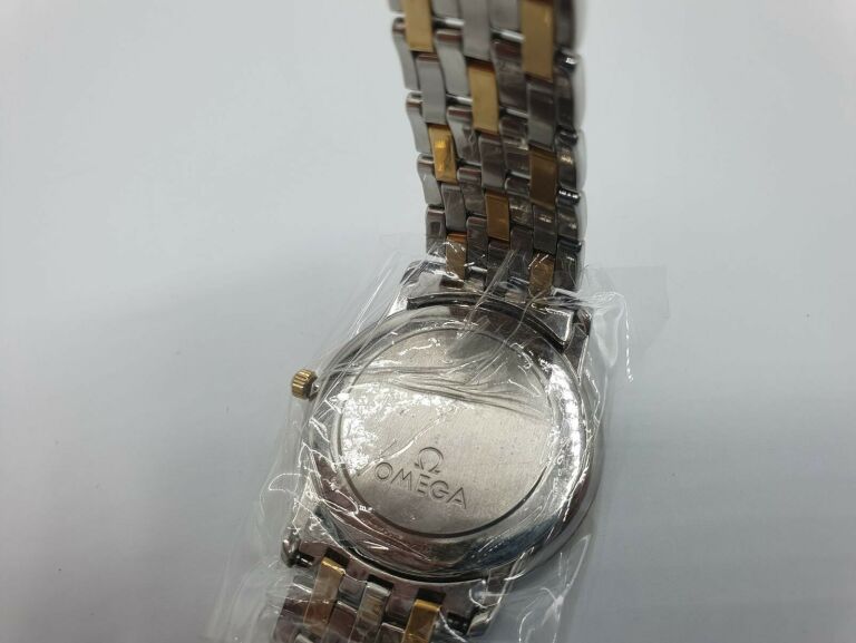 ZEGAREK OMEGA DE VILLE 43103200 18K 34.4MM KOMPLE