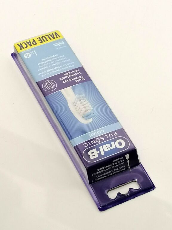 KOŃCÓWKI ORAL B PULSONIC CLEAN VALUE PACK 4SZT