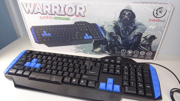 REBELTEC KLAWIATURA GAMINGOWA WARRIOR