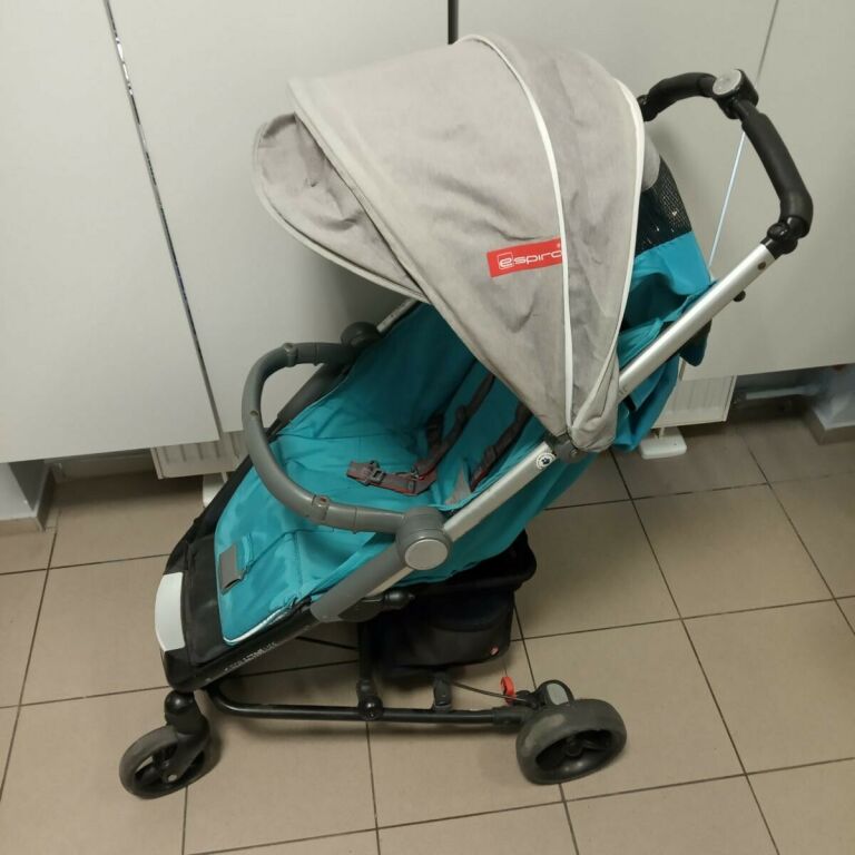 WÓZEK DZIECIĘCY ESPIRO FOR ACTIVE LIFE BŁĘKIT