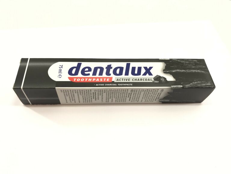DENTALUX TOOTHPASTE ACTIVE CHARCOAL 75ML