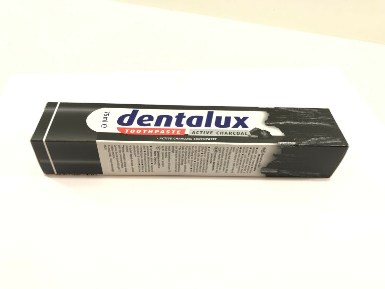 DENTALUX TOOTHPASTE ACTIVE CHARCOAL 75ML