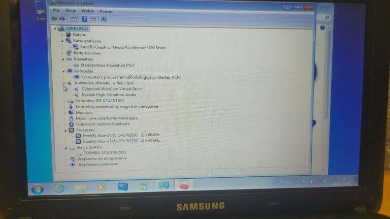 LAPTOP NETBOOK SAMSUNG N102SP GW. 1ROK OKAZJA!!
