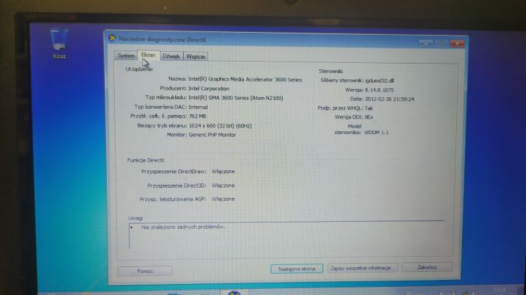 LAPTOP NETBOOK SAMSUNG N102SP GW. 1ROK OKAZJA!!