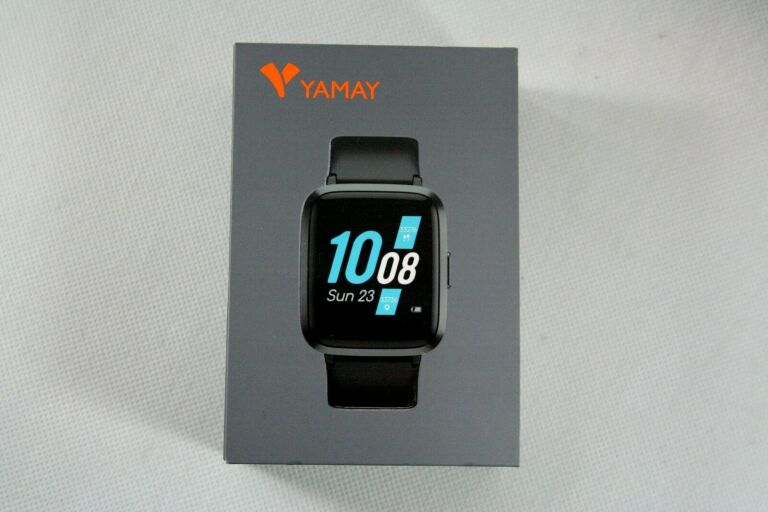 SMARTWATCH CZARNY YAMAY SW023 ZEGAREK SPORTOWY