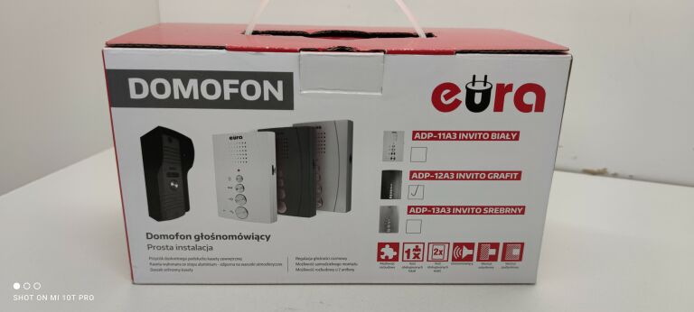 DOMOFON GŁOŚNOMÓWIĄCY EURA ADP-12A3