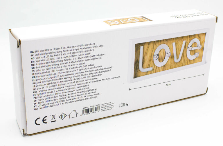NAPIS LOVE LED