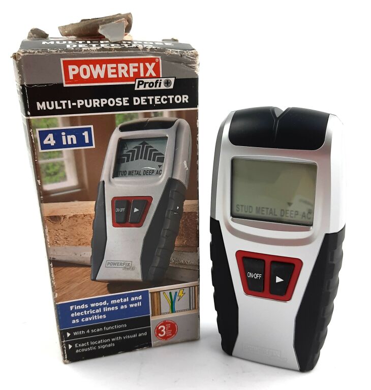 WIELOFUNKCYJNY DETEKTOR POWERFIX Z31697B OPIS!