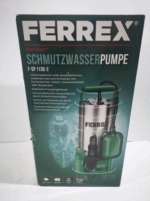 POMPA WODY FERREX F-SP 1135-2