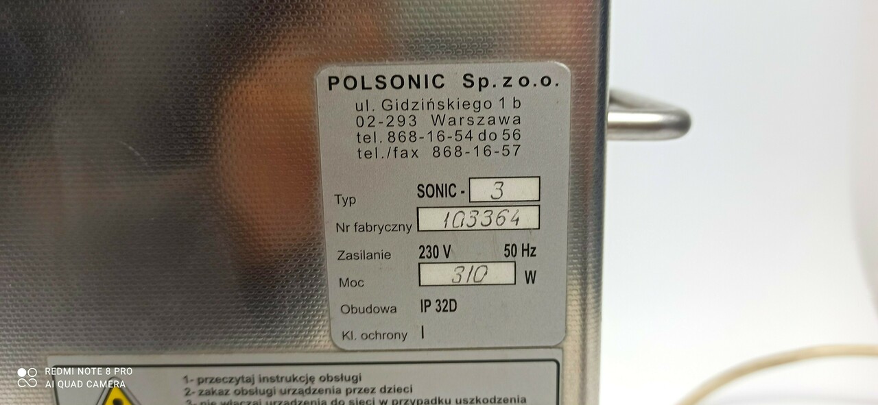 myjka-ultradzwiekowa-polsonic-sonic-3-profes-model-sonic-3-profes