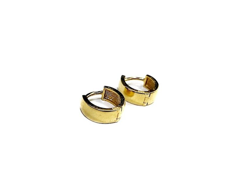 # ZŁOTE KOLCZYKI KOŁA 585 1,98G