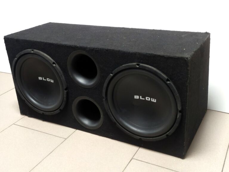 SUBWOOFER  SKRZYNIA BASOWA BLOW ( 2X30CM)