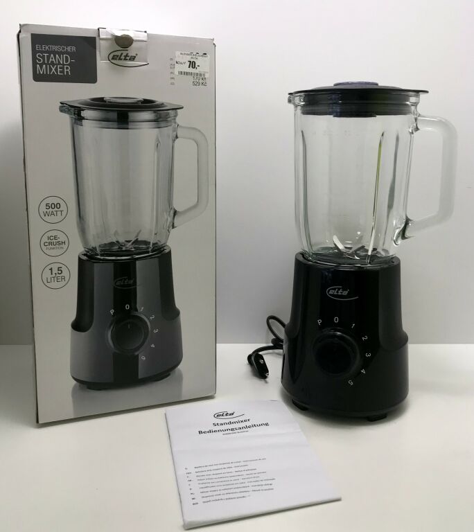 BLENDER KIELICHOWY ELTA 500W 1.5L OD LOOMBARD