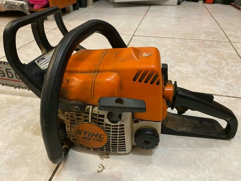 PIŁA SPALINOWA STIHL MS 170 USZKODZONA