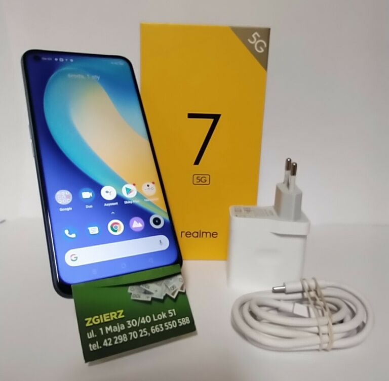 TELEFON REALME 7 5G RMX2111 128GB DS BALTIC BLUE