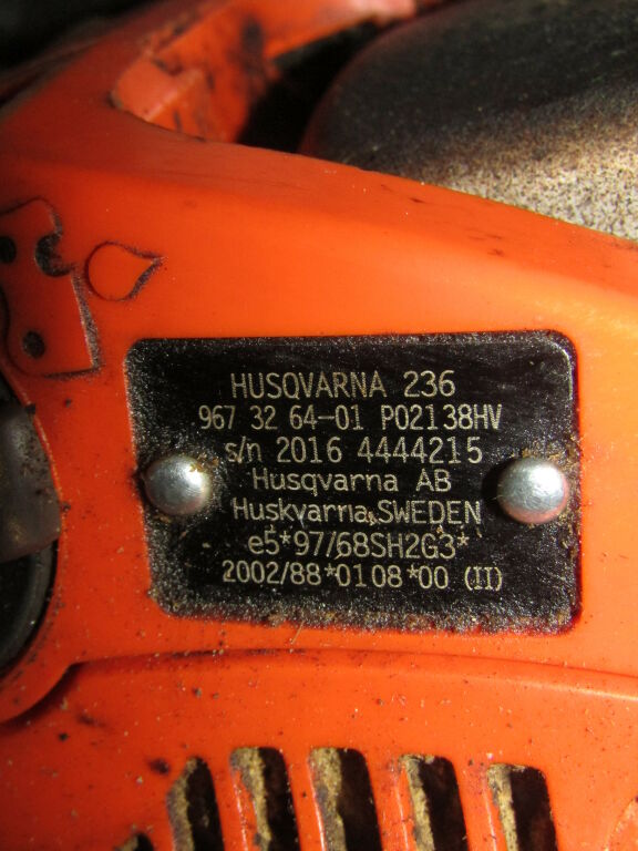 PILARKA SPALINOWA HUSQVARNA 236 USZKODZONY HAMULE