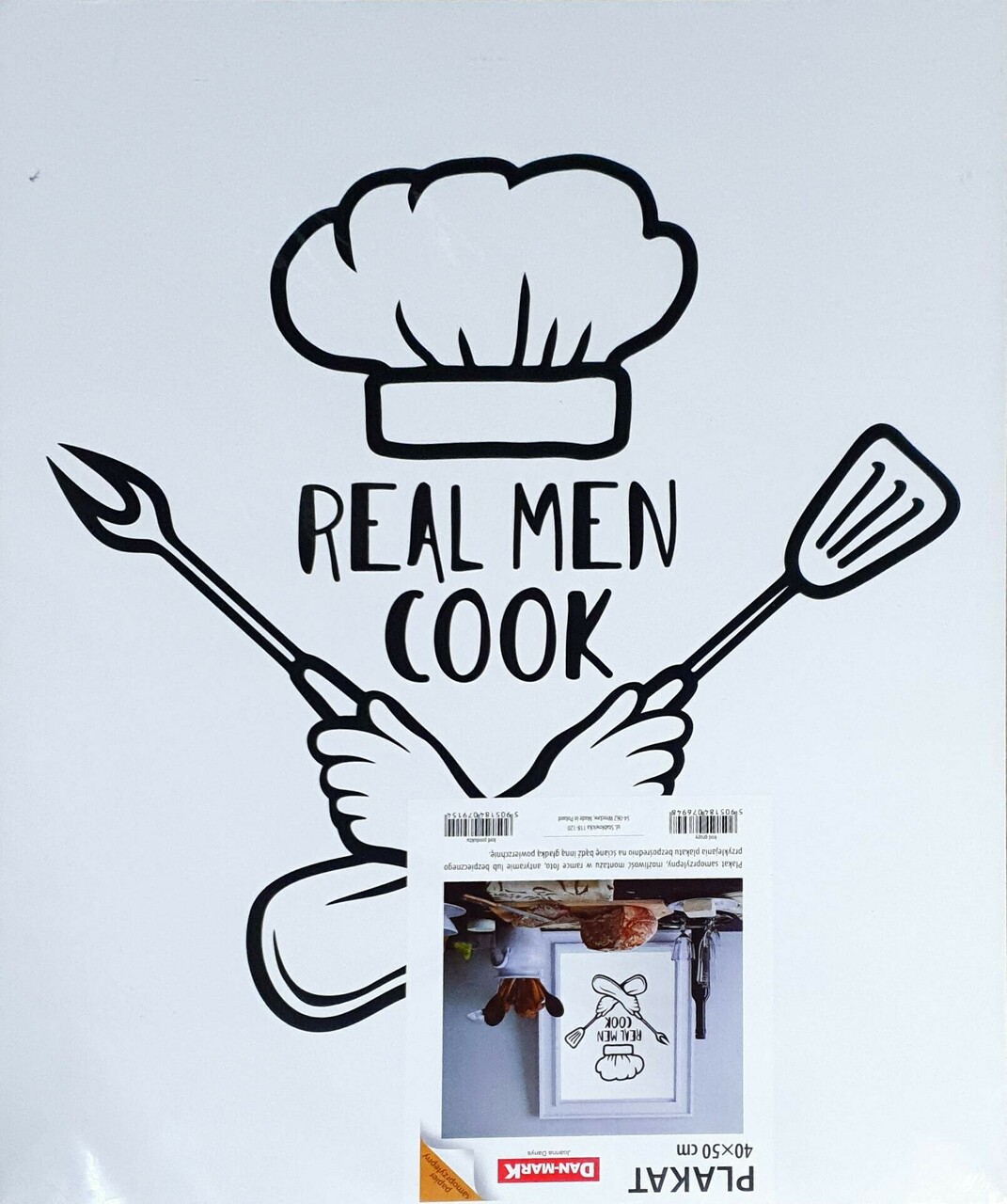 plakat-dan-mark-40x50-cm-real-men-cook-naklejka-rodzaj-samoprzylepny