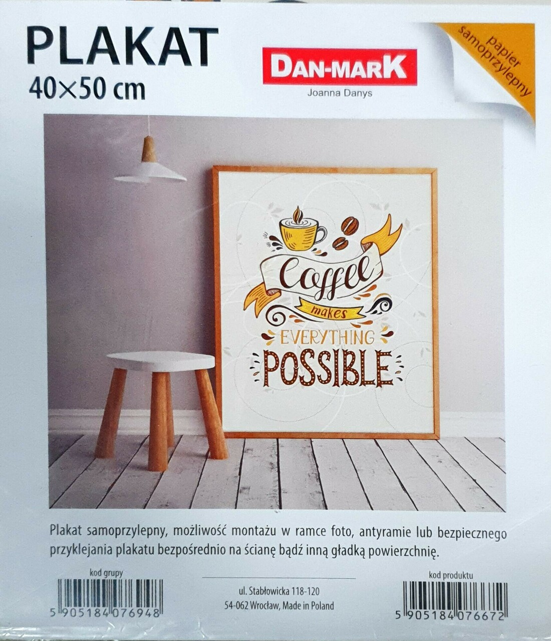 plakat-40x50-cm-coffee-makes-everything-possible-ean-gtin-5905184076672