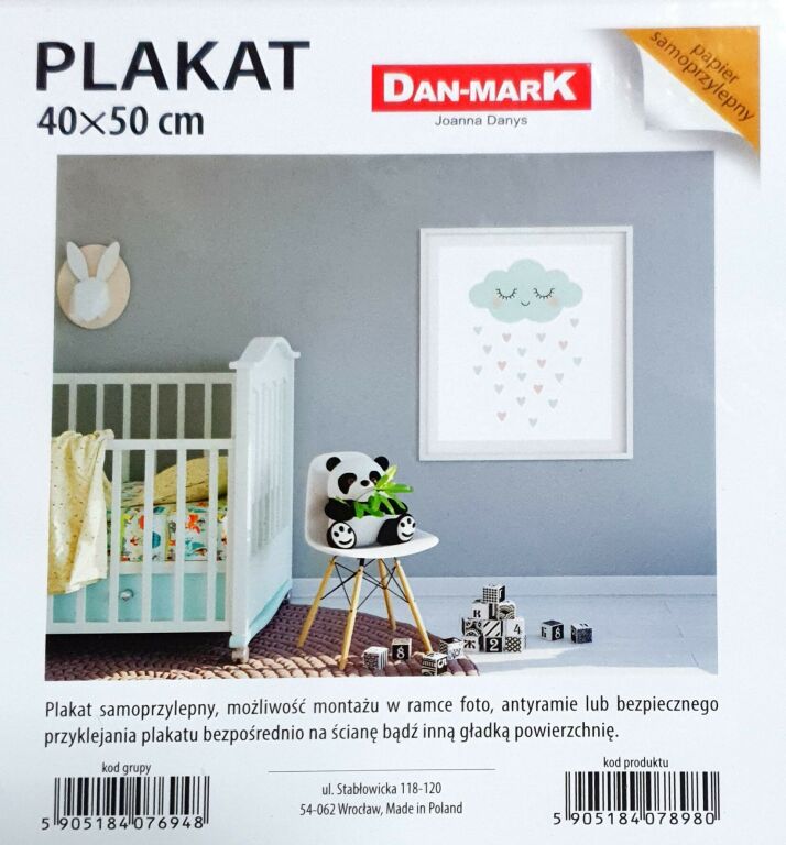 plakat-dan-mark-40x50-cm-mietowa-chmurka-serca-stan-powystawowy