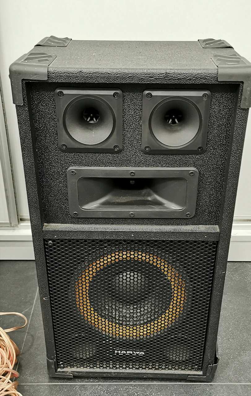 2-kolumny-harwa-400w-taniocha-stan-uzywany