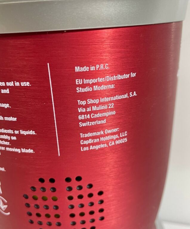 BLENDER KIELICHOWY NUTRIBULLET RED 600 W