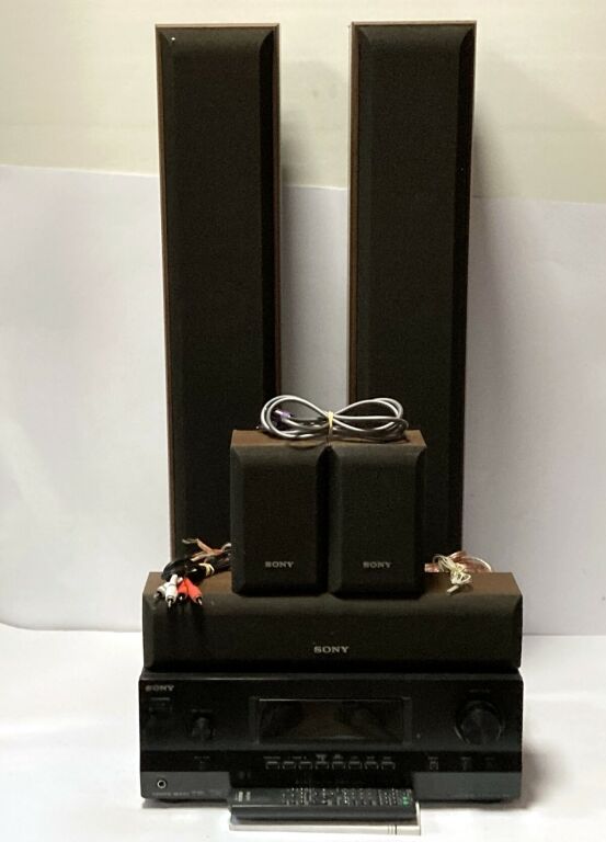 ZESTAW KINO DOMOWE I AMPLITUNER SONY STR-DH500 5.