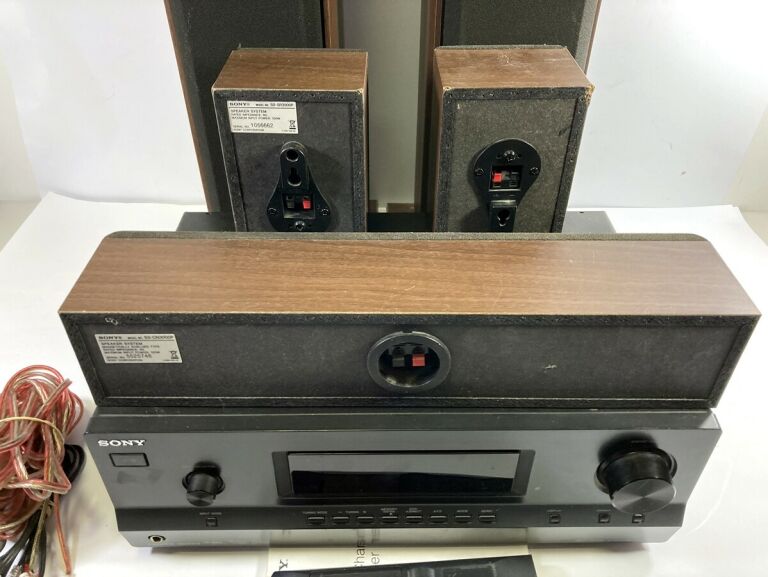 ZESTAW KINO DOMOWE I AMPLITUNER SONY STR-DH500 5.