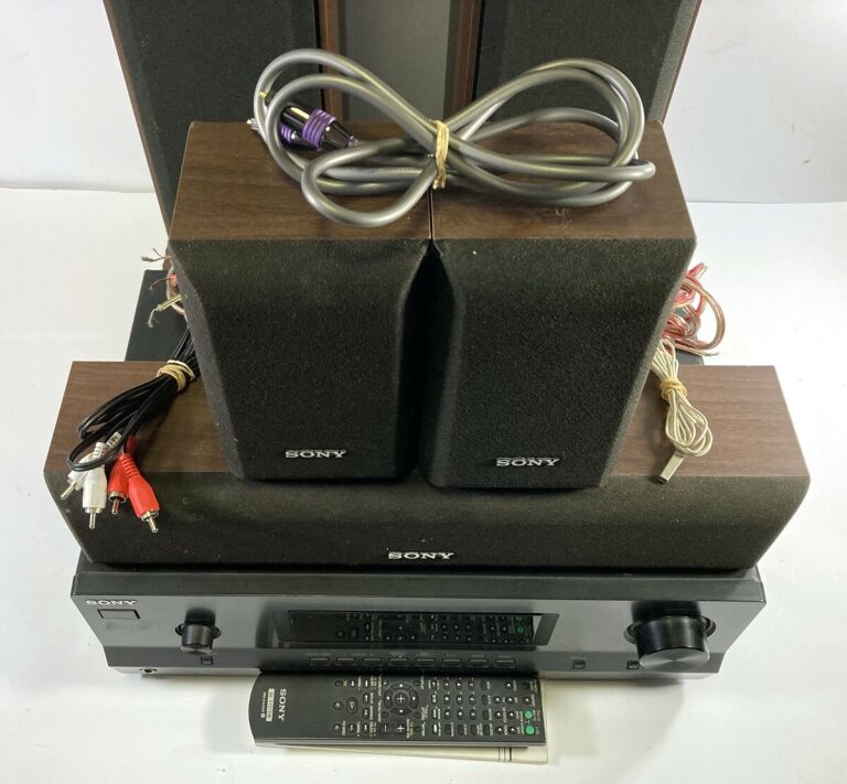 ZESTAW KINO DOMOWE I AMPLITUNER SONY STR-DH500 5.