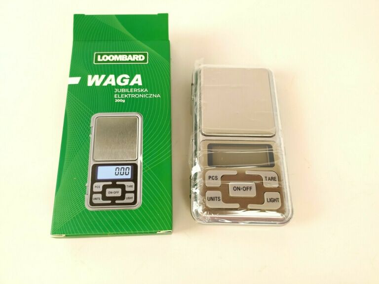 WAGA JUBILERSKA ELEKTRONICZNA 200G 0,01G
