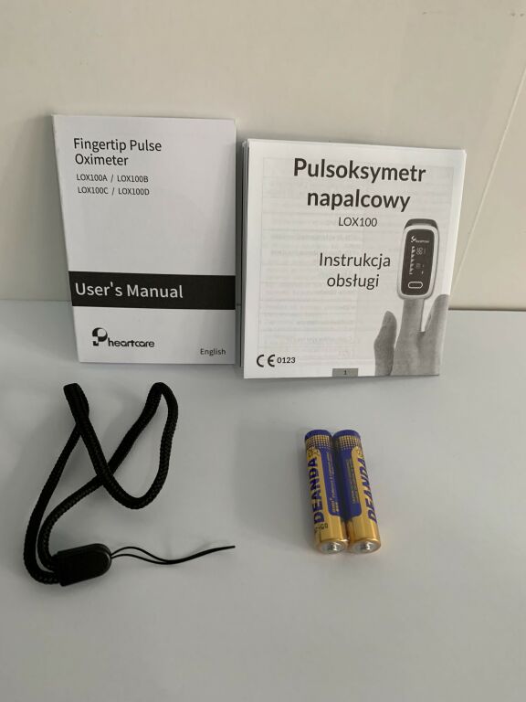 PULSOKSYMETR NAPALCOWY LOX100