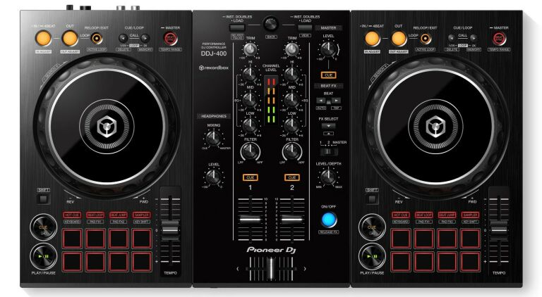 DDJ-400 - 2-KANAŁOWY KONTROLER DJ-SKI - PIONEER D