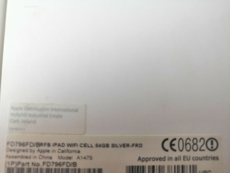 APPLE IPAD AIR A1475 64 GB