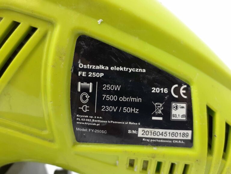HANDY OSTRZAŁKA DO ŁAŃCUCHÓW 250W HANDY FE 250P