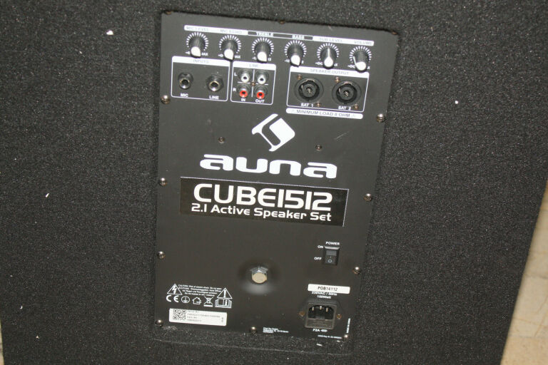 AUNA PRO CUBE 1512 2.1 AKTYWNY ZESTAW