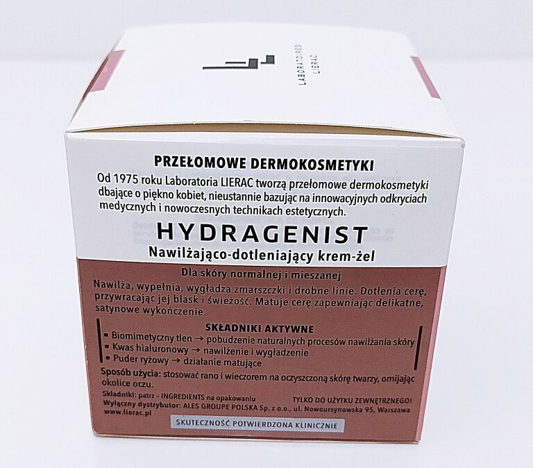 LIERAC HYDRAGENIST MAT KREM-ŻEL