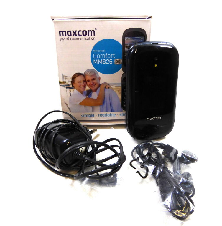 TELEFON MAXCOM COMFORT MM826 USZKODZONY LCD