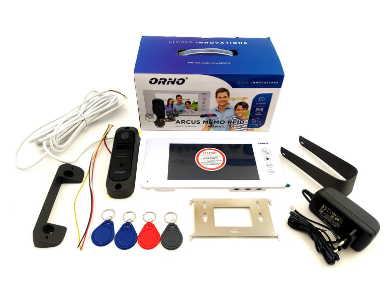 WIDEODOMOFON ORNO ARCUS MEMO RFID OR-VID-JS-1053