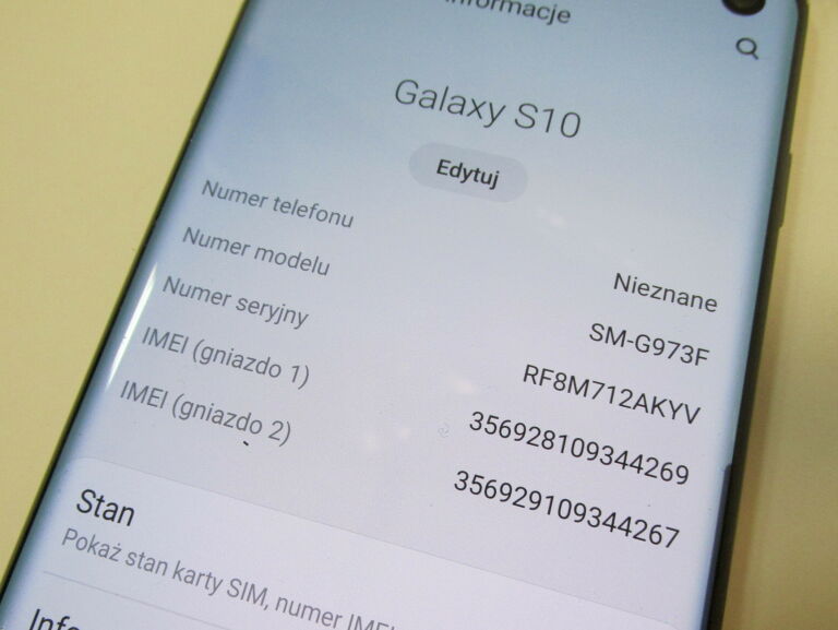 SAMSUNG GALAXY S10 G973F